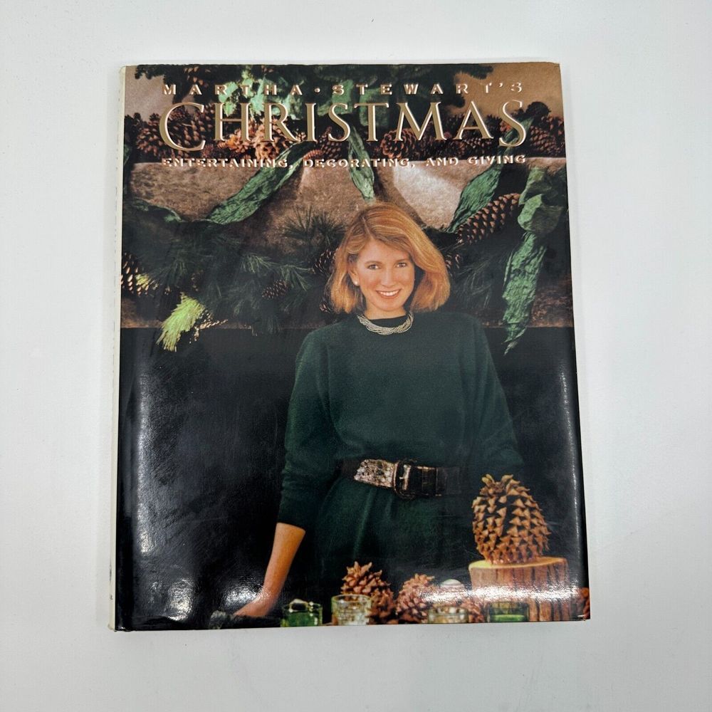 Martha Stewart's Christmas Entertaining Decorating And Giving Hardcover Book